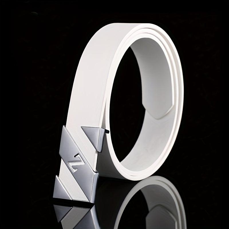Men's Smooth Buckle Belt Joker Belt Gift Dad And Husband