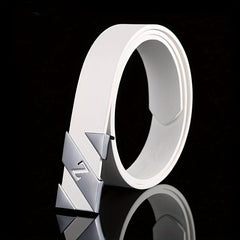 Men's Smooth Buckle Belt Joker Belt Gift Dad And Husband