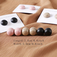 2PC Frosted Magnet Slipproof Scarf Fixing Buckle Outdoor Decoration