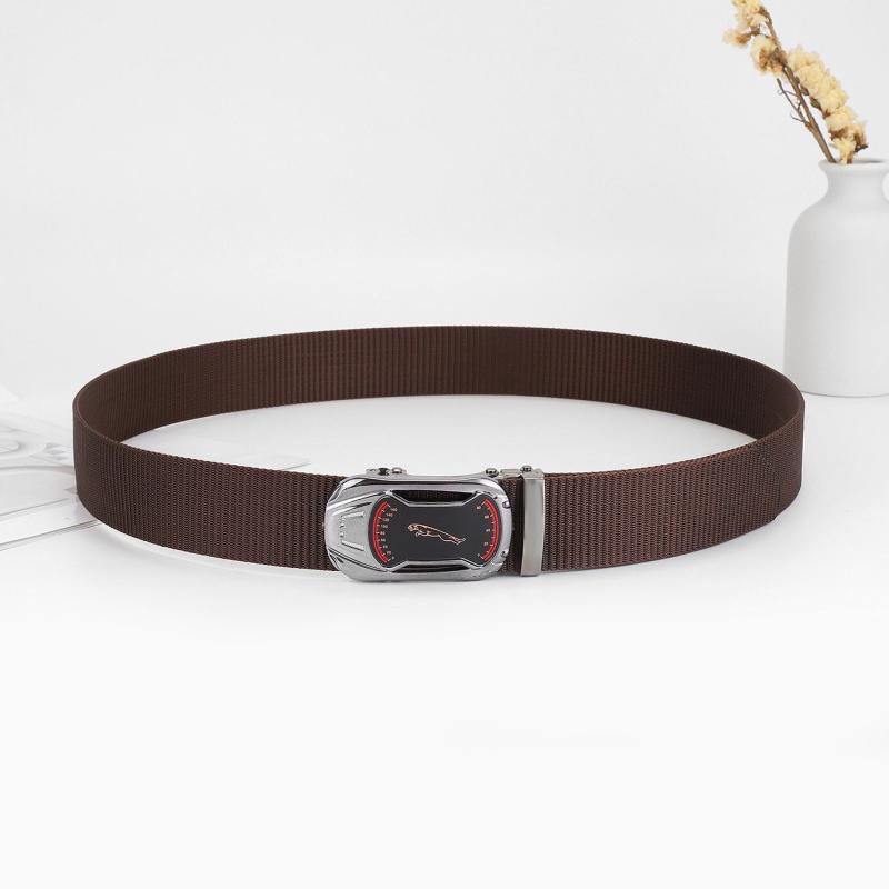 Men's Casual Nylon Tank Webbing Belt