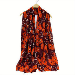 Thin Breathable Scarf Windproof Sunproof Shawl for Spring & Summer