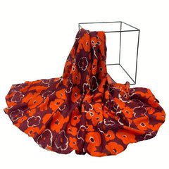 Thin Breathable Scarf Windproof Sunproof Shawl for Spring & Summer