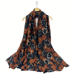 Thin Breathable Scarf Windproof Sunproof Shawl for Spring & Summer