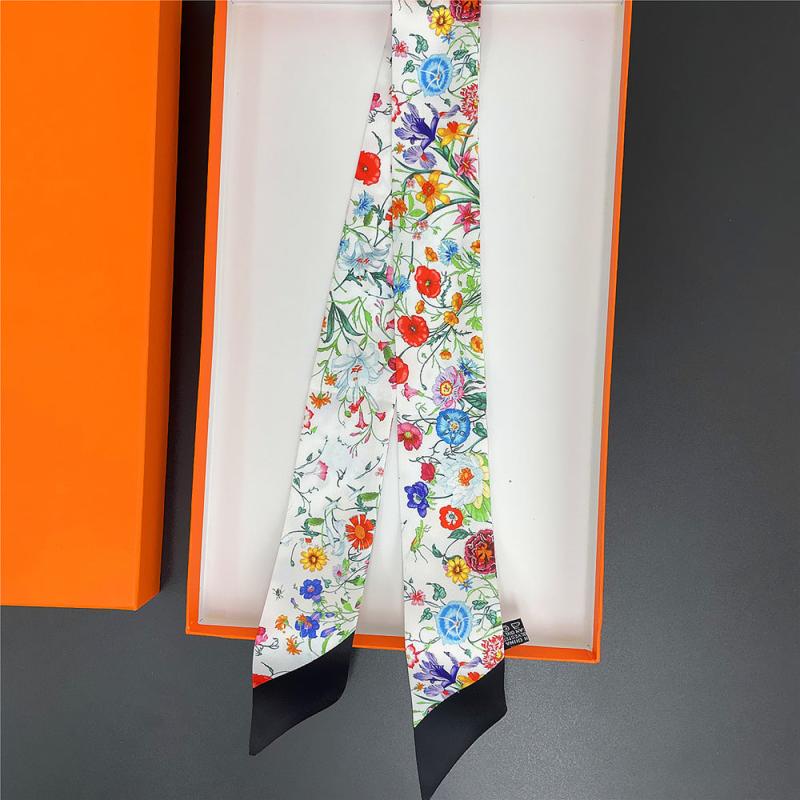 Long Hair Ribbon Skinny Scarf Headband Sash Belt Handbag Handle Charm Gift