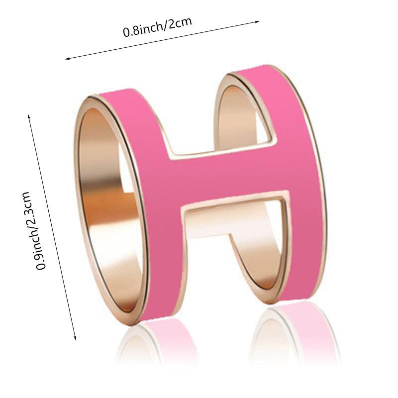 Stylish Scarf Ring Candy Hollow Out Metal Scarf Buckle Women Accessories