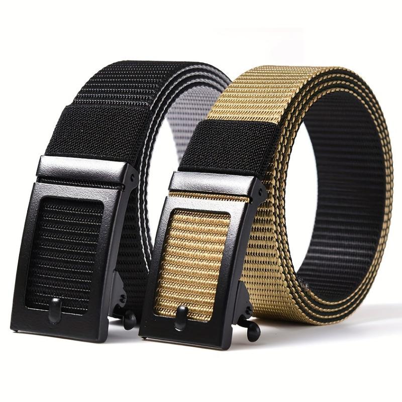 Men's Tactical Military Belt with Automatic Buckle