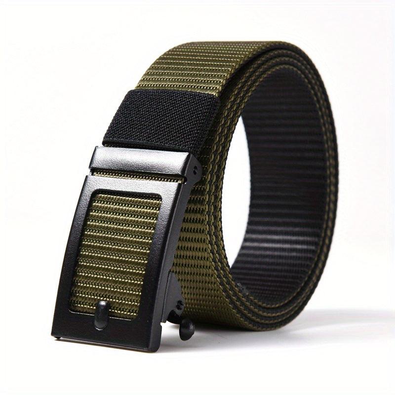 Men's Tactical Military Belt with Automatic Buckle