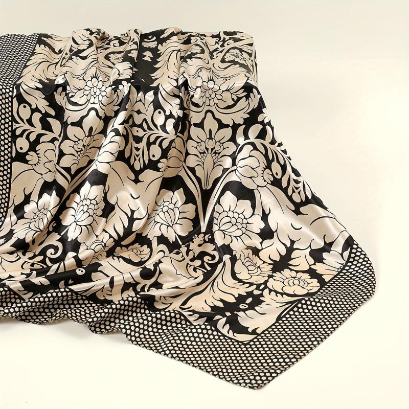 Boho Print Square Scarf Bag Bandana for Outdoor