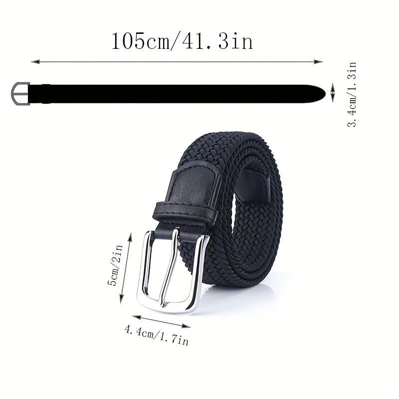 Canvas Elastic Waistband for Men Women Teens - Multiple Colors