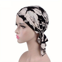 Paisley Print Turban Breathable Bandana Vintage Head Wrap