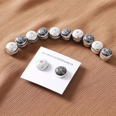 2pc Magnetic Hijab Pins Headscarf Clip Pins Scarf Fixed Buckles