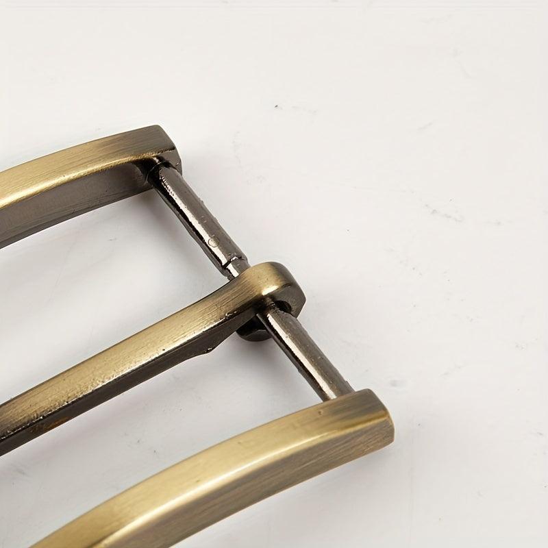 Alloy Men's Belt Buckle Single Prong Bar Casual Buckle