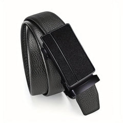 Men's Auto Buckle PU Leather Belt