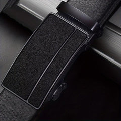Men's Auto Buckle PU Leather Belt