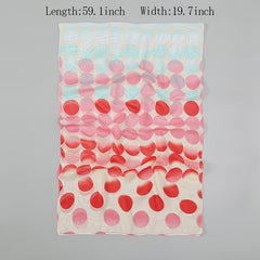 Chiffon Scarf Gradient Dot Print Classic Shawl