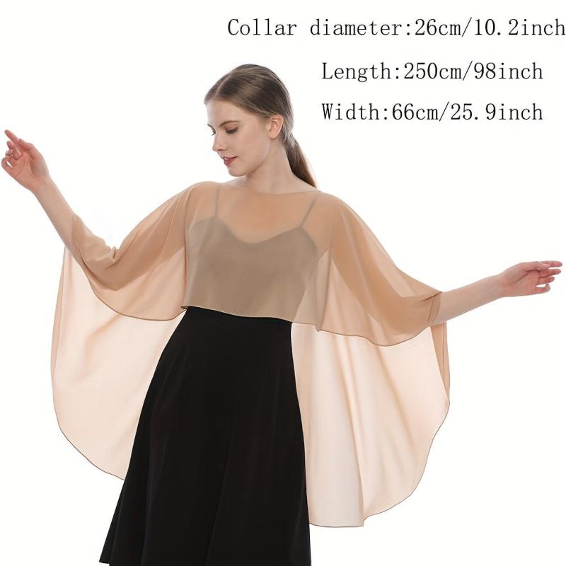Breathable Lightweight Sunscreen Chiffon Shawl