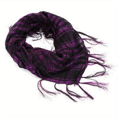 Retro Double Colors Scarf Tactical Desert Headscarf Windproof Sand-proof