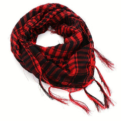 Retro Double Colors Scarf Tactical Desert Headscarf Windproof Sand-proof