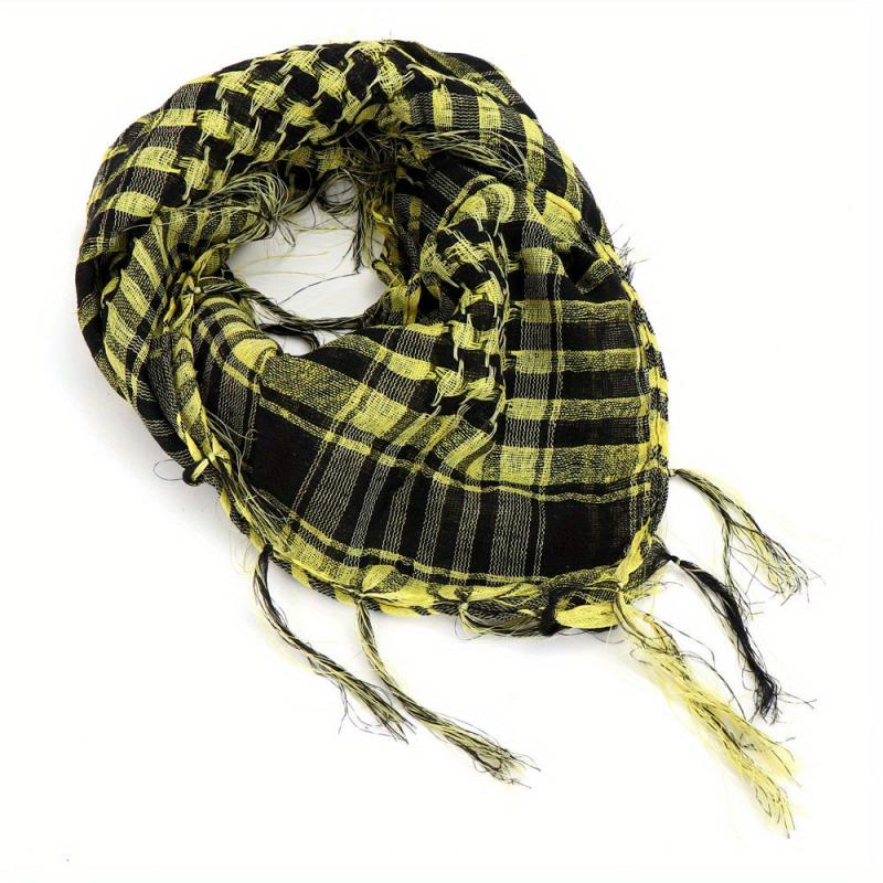 Retro Double Colors Scarf Tactical Desert Headscarf Windproof Sand-proof