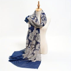 Hot Stamping Printed Scarf Thin Breathable Shawl Long Causal Sunscreen