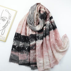 Boho Tie Dye Scarf Shawl for Women
