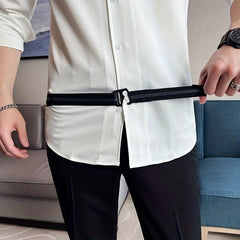 Unisex Anti Shedding Shirt Strap Silicone Elastic Tunic