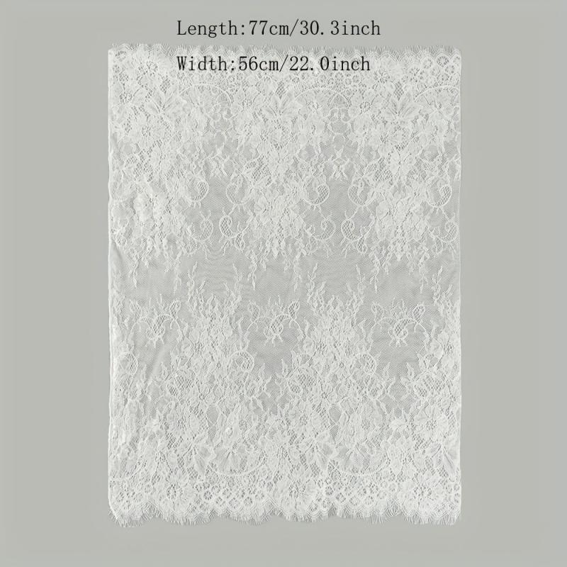 Lace Printed Scarf Veil Mantilla Veil Headscarf Solid Fringed Bridal Veil