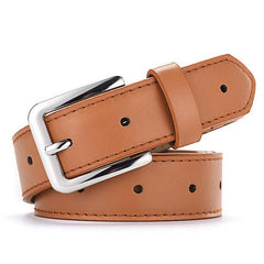 1pc Hollow Pin Buckle Belt No Punching Needed