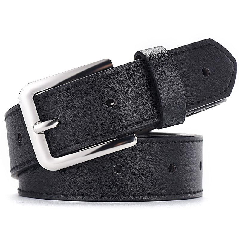 1pc Hollow Pin Buckle Belt No Punching Needed