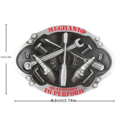Personality Western Cowboy Men's Repair Tool Belt Buckle