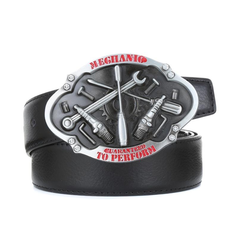 Personality Western Cowboy Men's Repair Tool Belt Buckle
