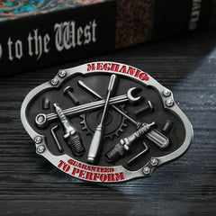 Personality Western Cowboy Men's Repair Tool Belt Buckle