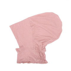 Underscarf Bonnet Caps Solid Head Scarf Cap Adjustable Under Hijab Cap