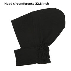 Underscarf Bonnet Caps Solid Head Scarf Cap Adjustable Under Hijab Cap