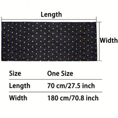 Tiger Head Hot Stamping Scarf Solid Shawl Classic Windproof Head Wrap