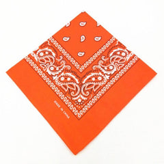 Yellow Paisley Print Bandana 55 Casual Square Scarf Hip Hop Cowboy Cowgirl