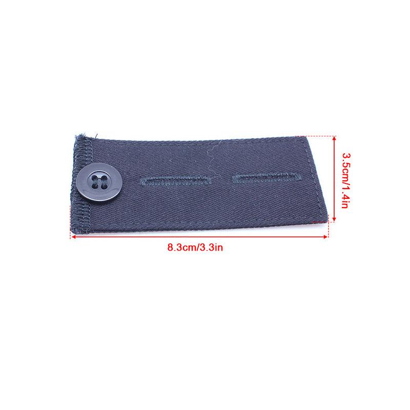 Elastic Waist Extenders Extension Buckle For Suit Pants Jeans