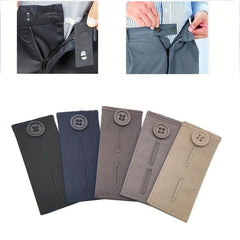 Elastic Waist Extenders Extension Buckle For Suit Pants Jeans