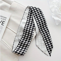 Classic Twilly Scarf for Women Hair Tie Neckwear