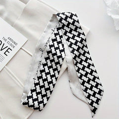 Classic Twilly Scarf for Women Hair Tie Neckwear