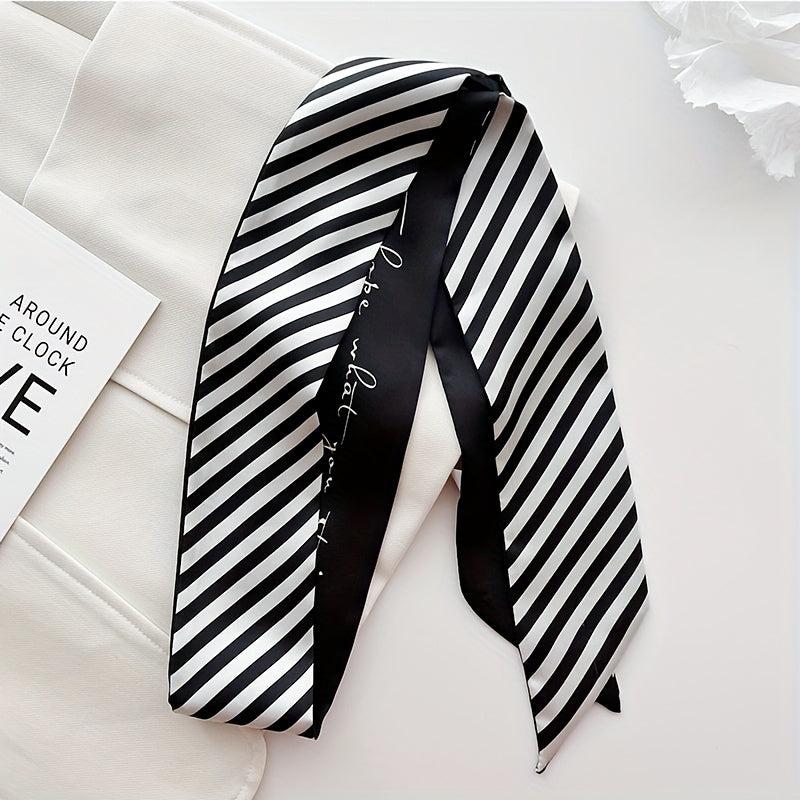 Classic Twilly Scarf for Women Hair Tie Neckwear