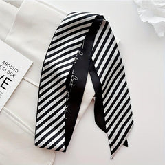 Classic Twilly Scarf for Women Hair Tie Neckwear