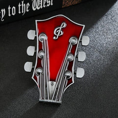 Guitar Music Headstock Belt Buckle For Men