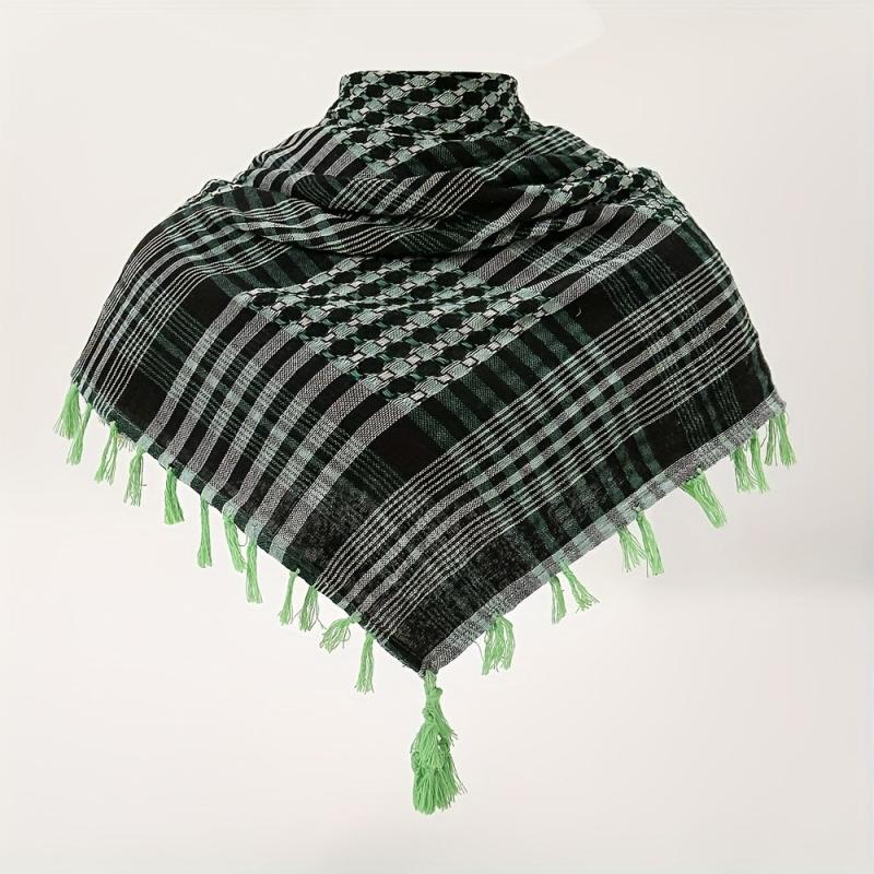 Desert Scarf Retro Tassel Shawl Arab Scarf