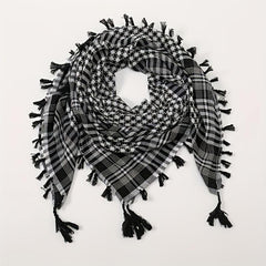 Desert Scarf Retro Tassel Shawl Arab Scarf