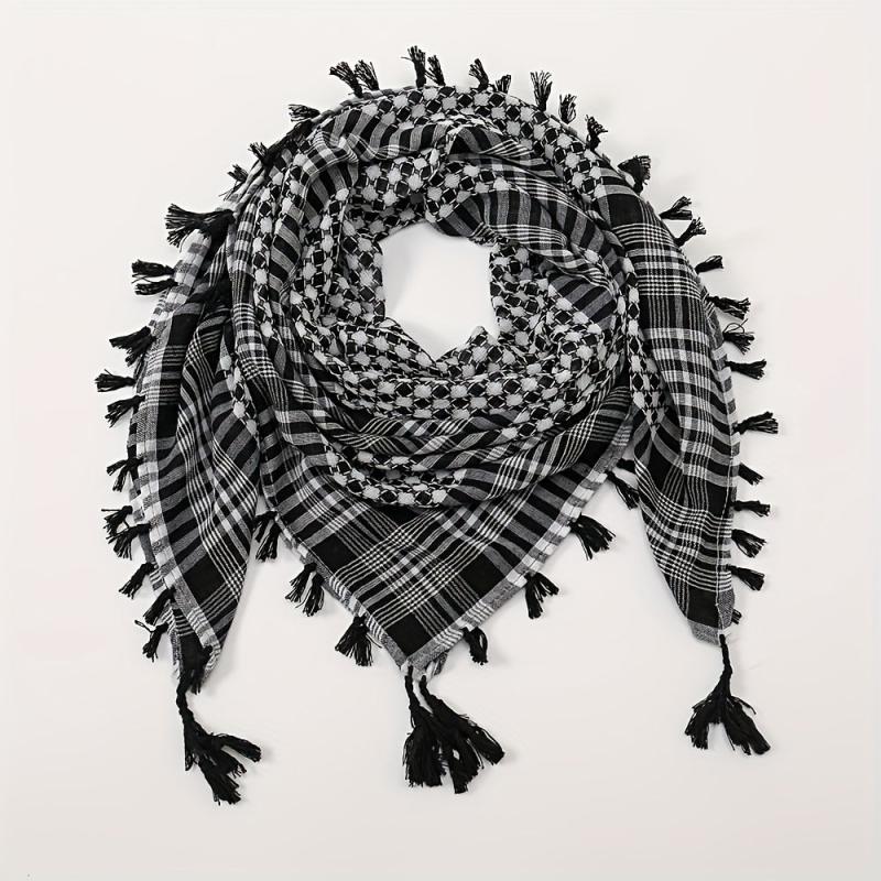 Desert Scarf Retro Tassel Shawl Arab Scarf