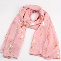 Pink Star Scarf Animals Shawl Windproof Sunproof Turban