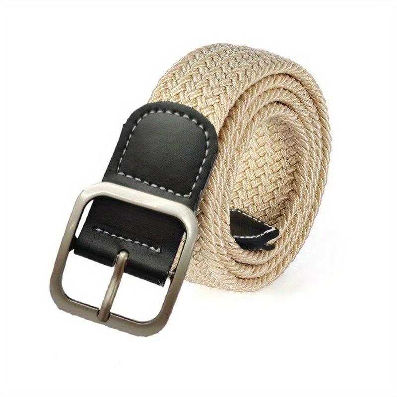 Set of 5 Elastic Belts - Coffee