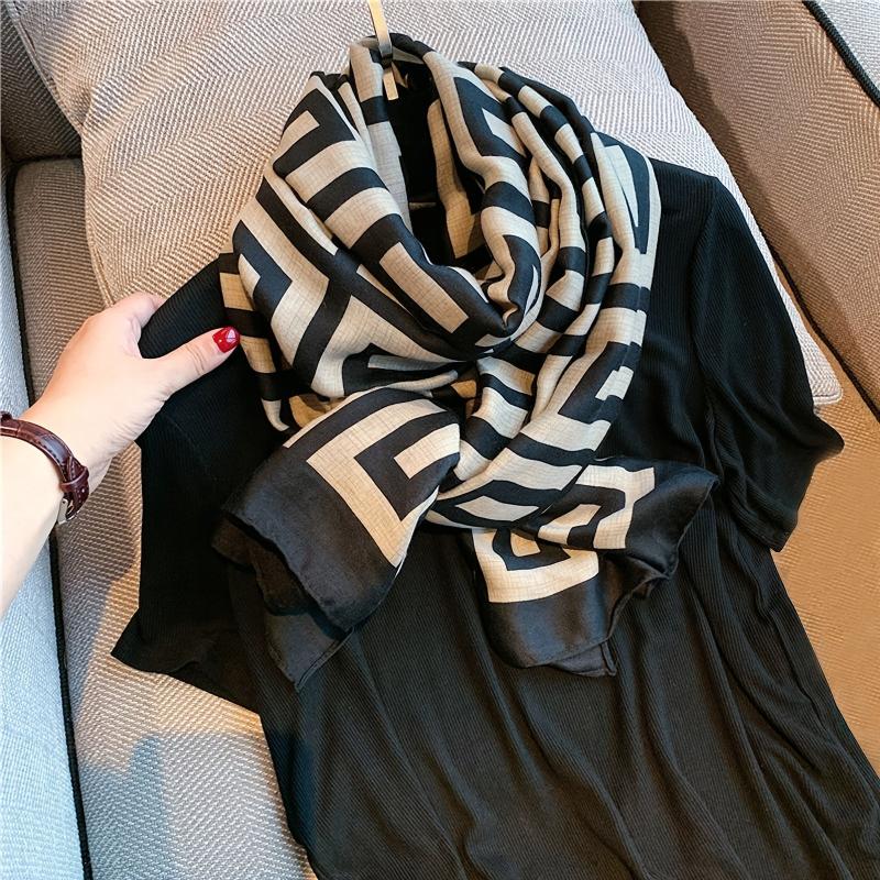 Women's Soft Solid Scarf Wrap Shawl for All Season