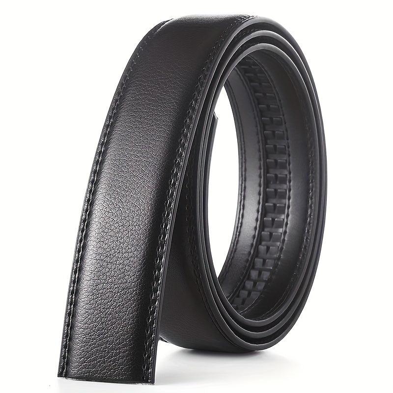 Men's Business Belt with Automatic Buckle